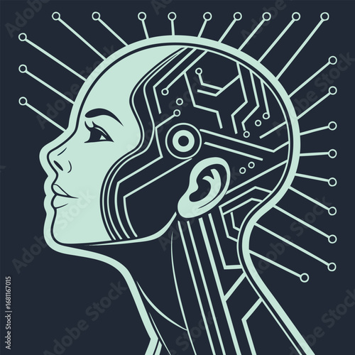 human head silhouette