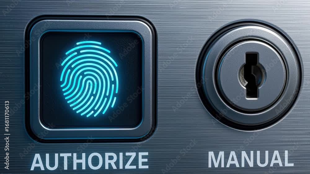Fingerprint scanner biometric security digital key lock access control ...