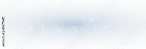 Twinkle of celebration sparkles drifts through luminous stardust. Shining particles form a glittering texture of fantasy and light.