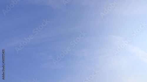 雲がゆっくり動く青空〜Blue sky with slowly moving clouds〜