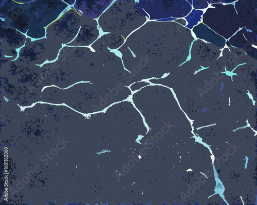 Abstract dark blue water surface with light blue and white ripples