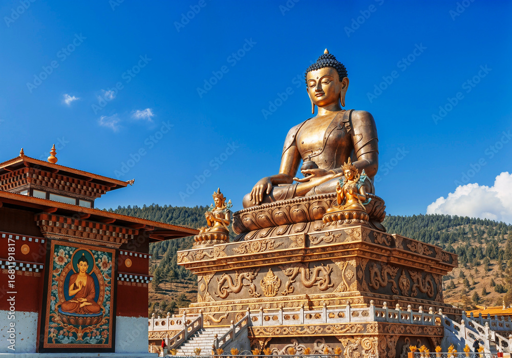 Fototapeta premium Buddha Dordenma Bhutan