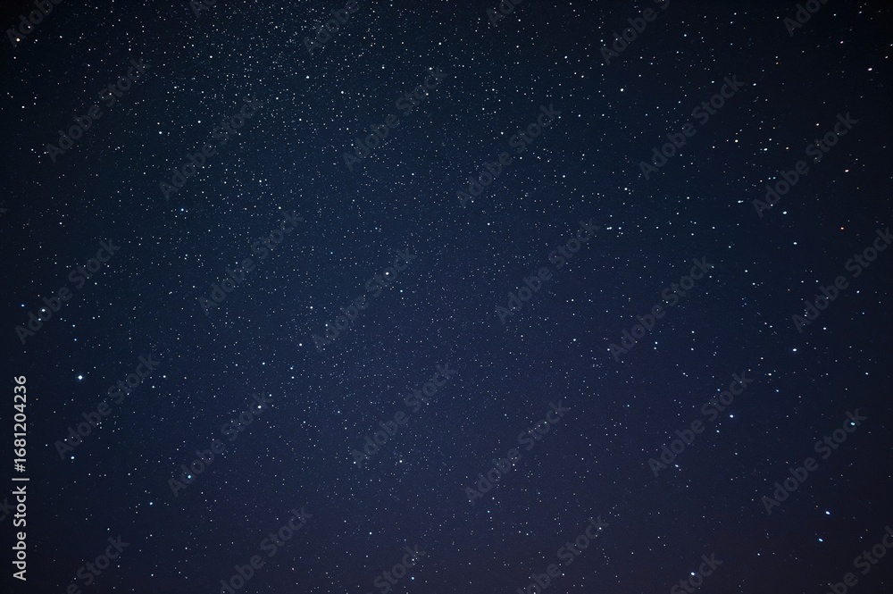 Fototapeta premium Night sky filled with sparkling stars