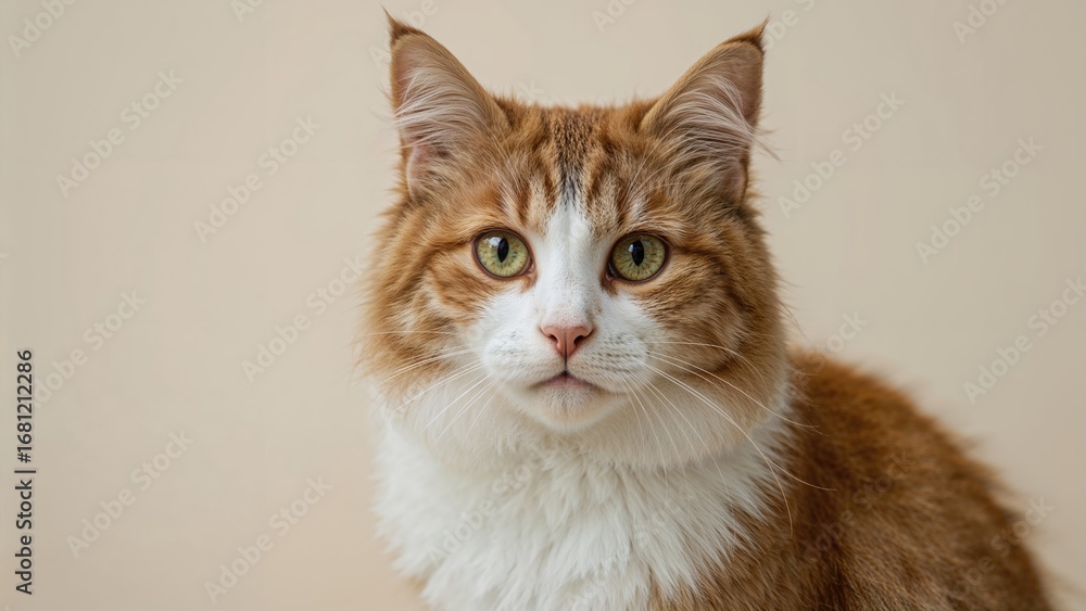 Obraz premium Detailed Tiger Cat Close-up