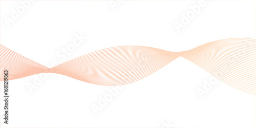 Abstract optical pattern with futuristic minimal flow design