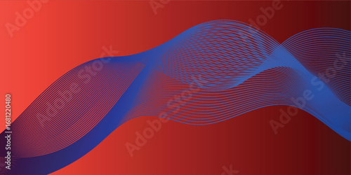 Abstract dynamic motion design with futuristic elegant wave
