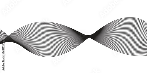 Abstract spiral texture with smooth artistic digital gradient