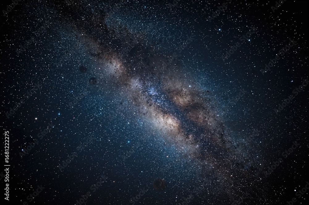 Fototapeta premium Galaxies and the Milky Way Galaxy