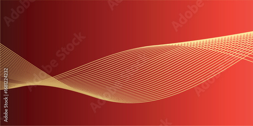Abstract decorative swirl pattern with dimensional artistic depth