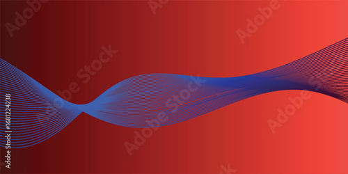 Abstract decorative swirl pattern with dimensional artistic depth