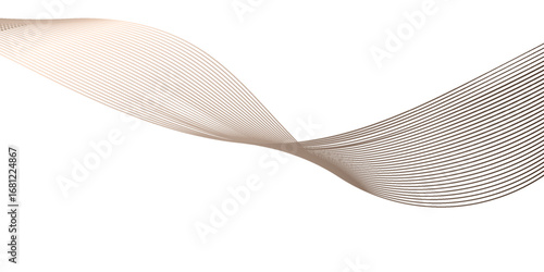 Abstract trendy swirl design with fluid futuristic movement