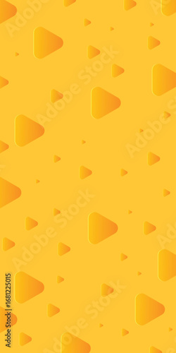 Seamless vector background texture of cheese. Yellow cheese pattern