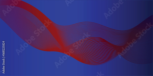 Elegant abstract wave form with flowing artistic texture design