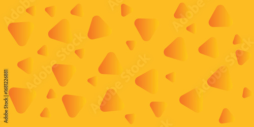 Seamless vector background texture of cheese. Yellow cheese pattern