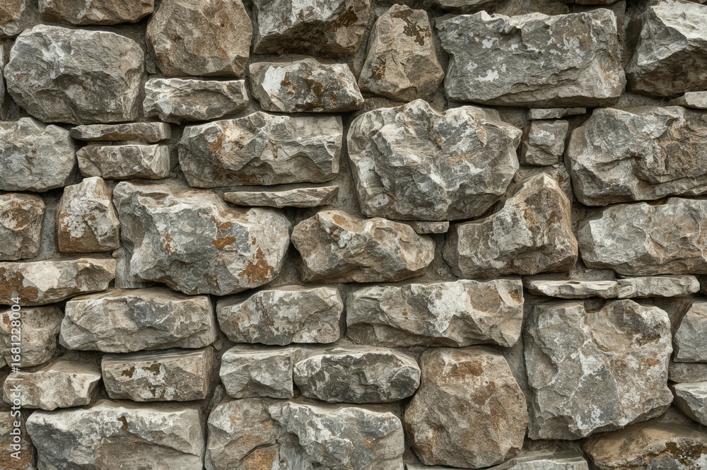 Obraz premium Texture of a stone wall surface