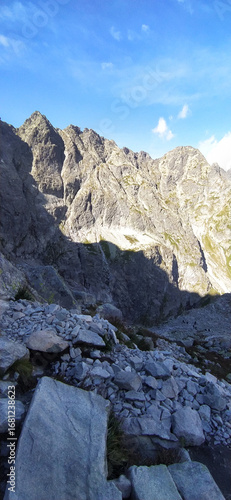 Spectacular Rocky Mountain Peaks and Alpine Lakes in the Tatra Mountains, Poland