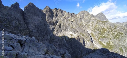 Spectacular Rocky Mountain Peaks and Alpine Lakes in the Tatra Mountains, Poland