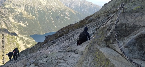 Spectacular Rocky Mountain Peaks and Alpine Lakes in the Tatra Mountains, Poland