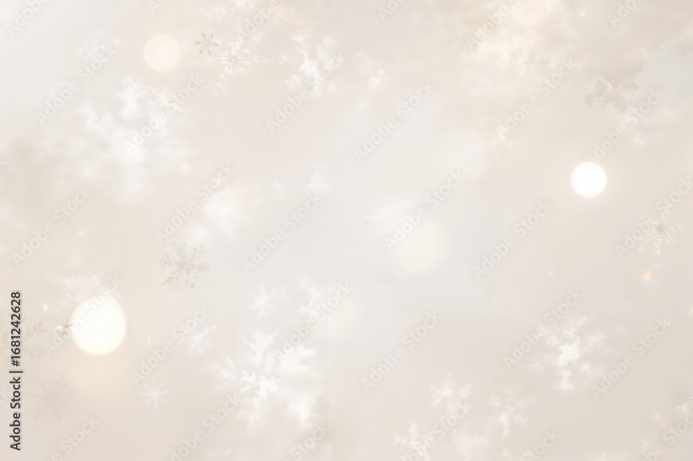 Naklejka premium Gentle Glow Backdrop with Soft Textures and Abstract Circles for Celebrations