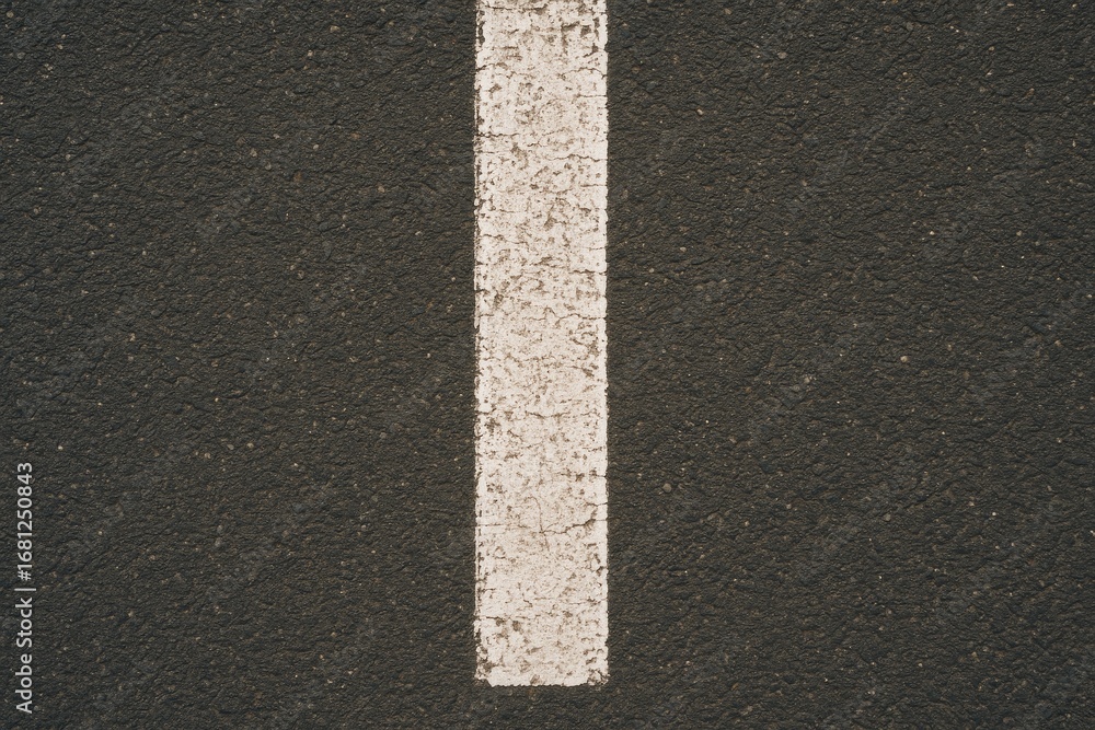 Fototapeta premium Background featuring white road markings