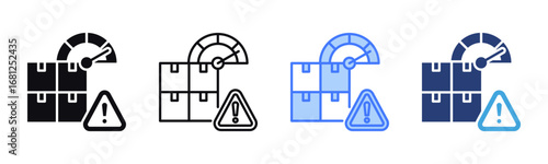Stock Level icon sheet multiple style collection