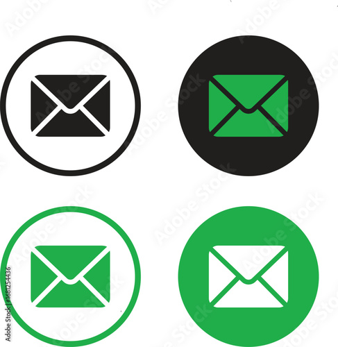 e mail icons, Mail and Messaging Symbol
