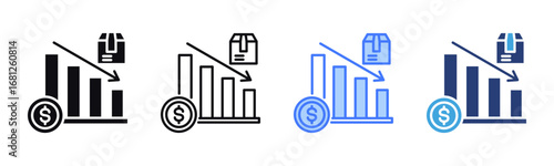 Disadvantage icon sheet multiple style collection