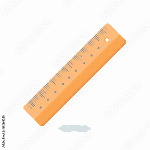 Precision is Key Modern Ruler for Accurate Measuring and Design, Perfect for Architects, Engineers and Students, Essential Tool for School and Office Work, Originally a Scalable Vector Graphic
