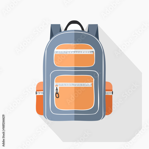 Stylish backpack with multiple compartments for school, travel, or hiking adventures, designed with convenience and durability in mind for everyday use, a modern essential