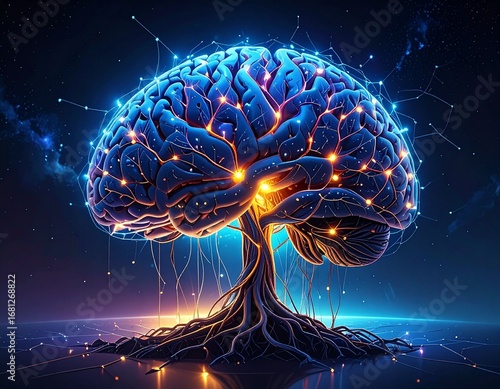 abstract blue background