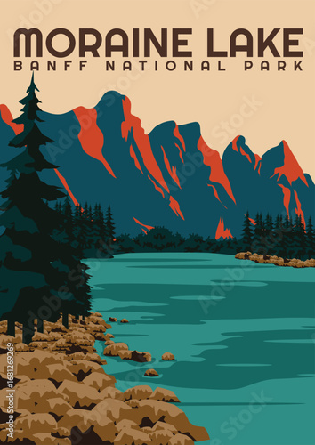 Moraine Lake in Banff National Park