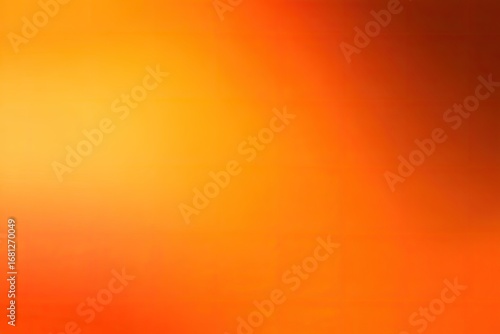 Abstract, gradient background of warm orange and red tones