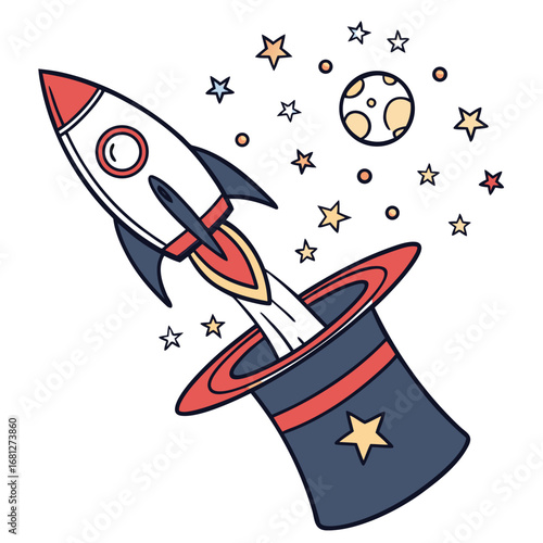 rocket on the rocket