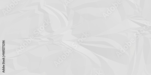 Wrinkle ripped creased white crumple aged closeup craft document grunge recycling paper background.	