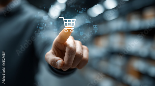 E-commerce growth strategies online marketplaces marketing guide business environment close-up view digital engagement