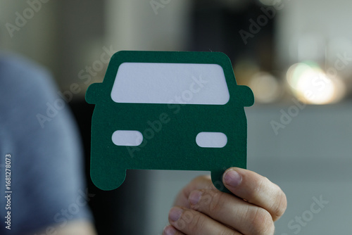 Close-up of a hand holding ...