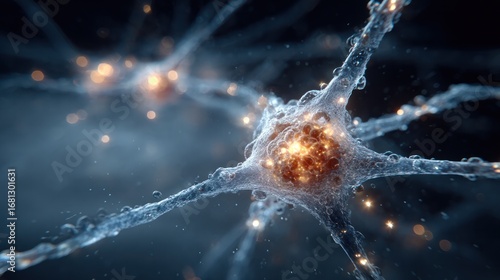 Pulsating neuron system with magnesium crystal sparks across synaptic junctions