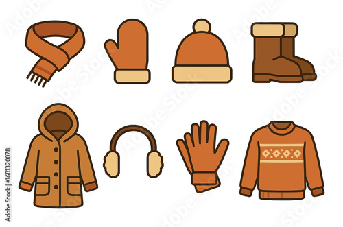 Frankenstein icons set: monster face, brain, lightning bolt, test tube, boot, torn shirt, bolts, severed hand