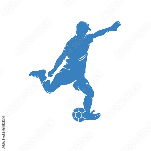 football player silhouette