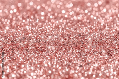 Wallpaper Mural Sparkling rose gold glitter backdrop created with AI technology Torontodigital.ca