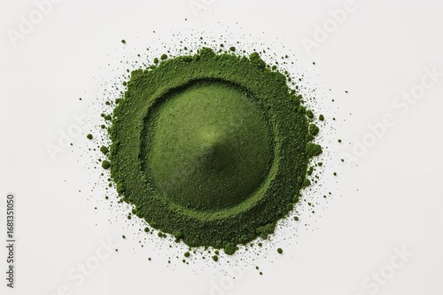 Top view of pure spirulina ...