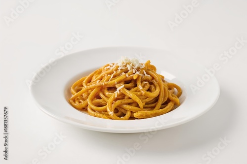 Pasta with pumpkin cream sa...