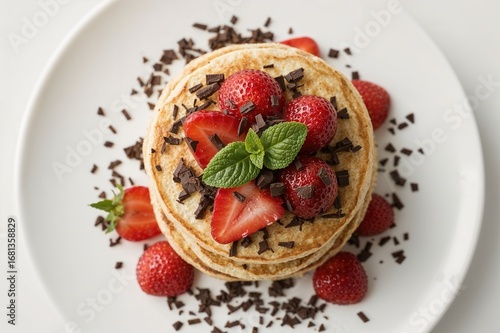 Strawberry and chocolate pa...