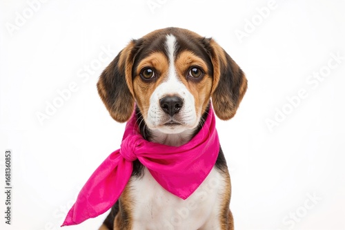 Studio shot of a purebred B...