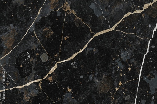 Dark gray onyx limestone gl...