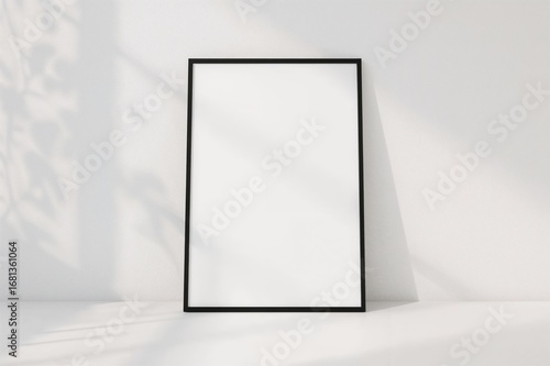 Mockup poster featuring sty...