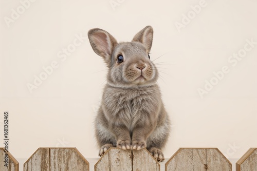Close-up of a tiny gray bab...