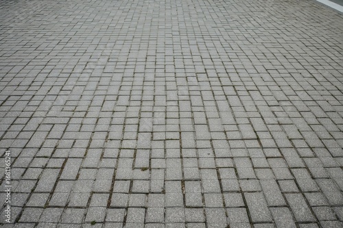 Monochrome Gray Brick Stone...