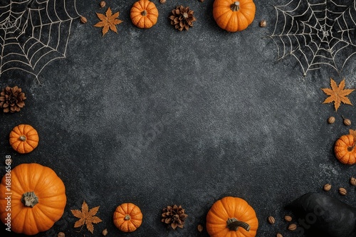 Halloween-themed backdrop f...