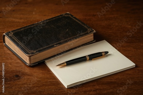 Antique shut journal, noteb...